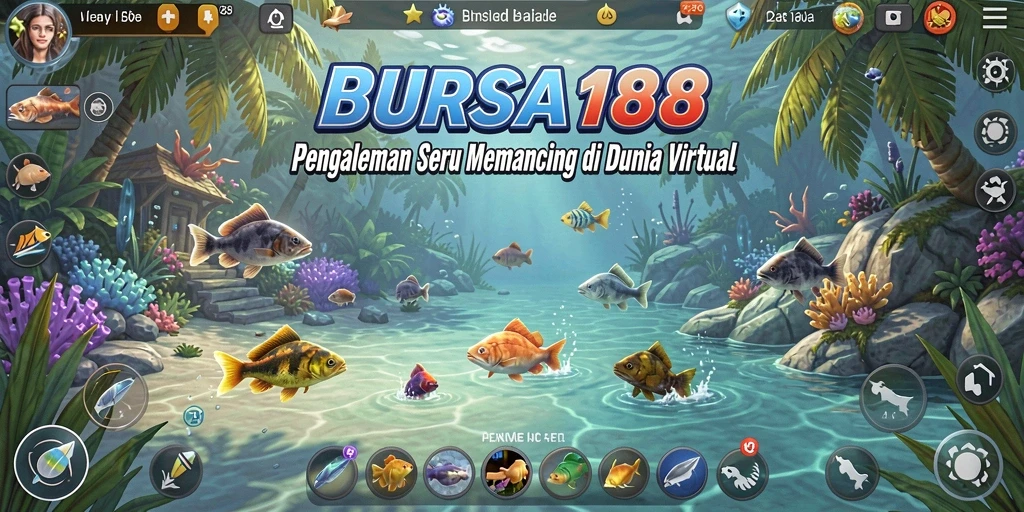 Tangkapan ikan besar dalam gameplay BURSA188 yang menantang.