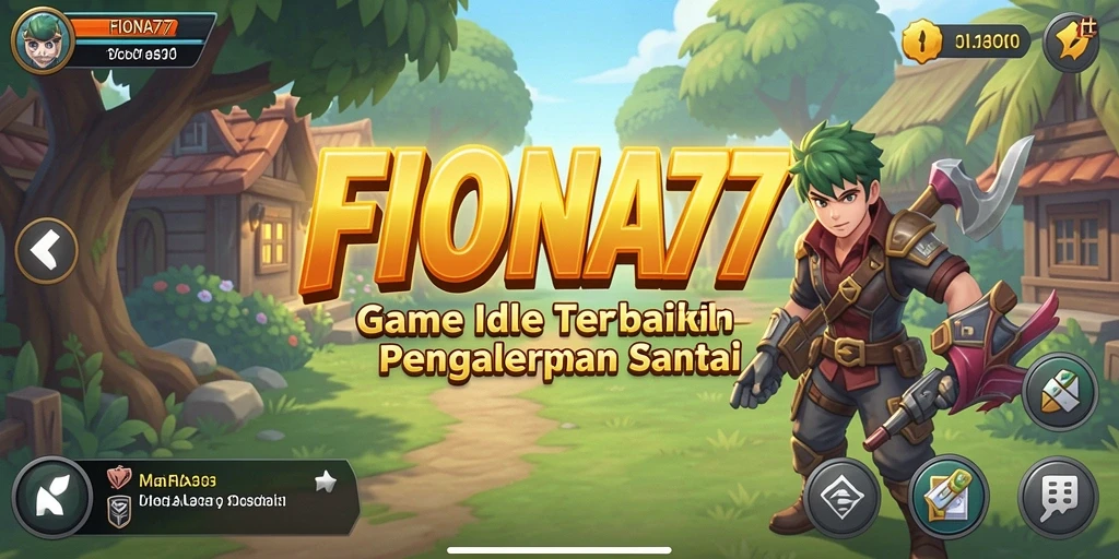 Tampilan gameplay FIONA77 yang menawan dan penuh warna.