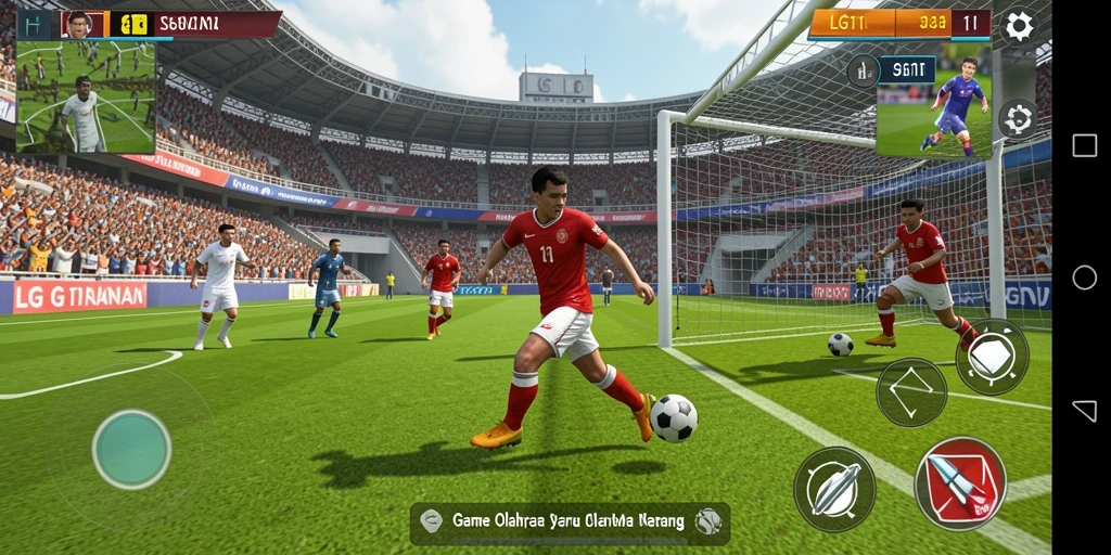 Menampilkan gameplay seru di berbagai olahraga di LG111.