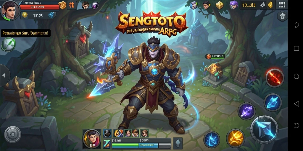 Tampilan gameplay mendebarkan di dunia SENGTOTO yang penuh aksi.